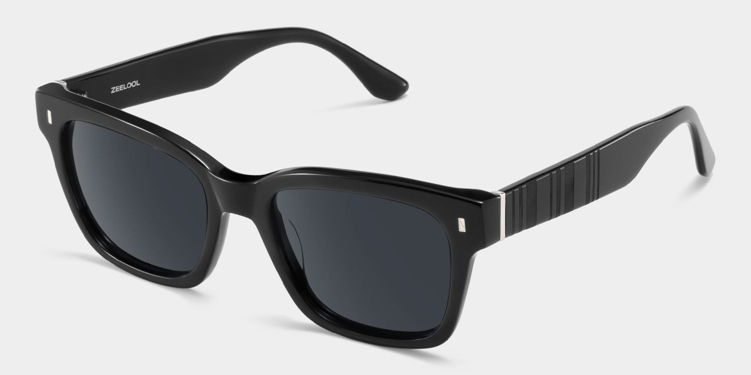 Pride Square Black Sunglasses for Women & Men | ZEELOOL2
