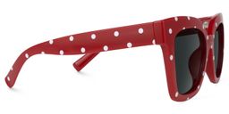 Malcolm Red-Dot Square Sunglasses2