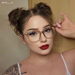 Jacqui Beige Rectangle Glasses6