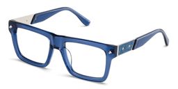 Trent Blue Rectangle Glasses3