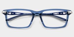 Orion Blue Rectangle Glasses2