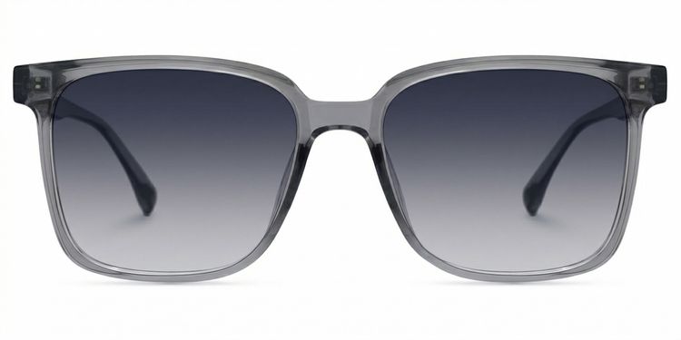 Contreras Gray Square Sunglasses