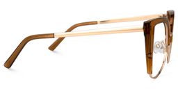 Brewer Brown Cat eye Glasses2