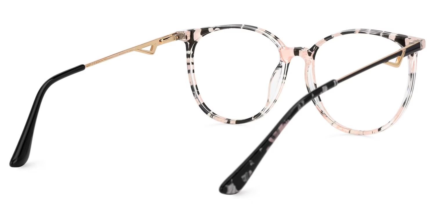 TR90 Chanty Eyeglasses, Chanty Round Glasses -Zeelool Glasses3