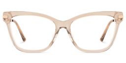 Mason Beige Cat eye Glasses2