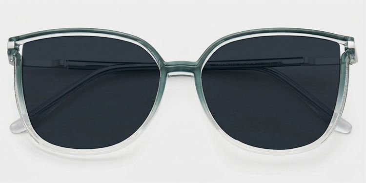 Rodz Green Square Sunglasses