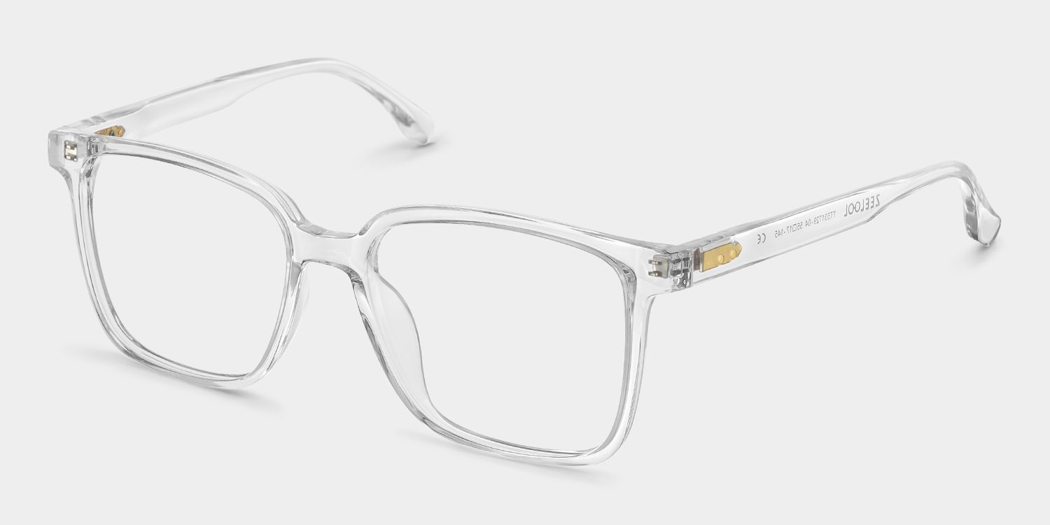 Contreras Square Clear TR90 Frame Glasses | ZEELOOL2