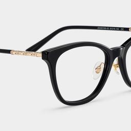 April Black Cat eye Glasses5