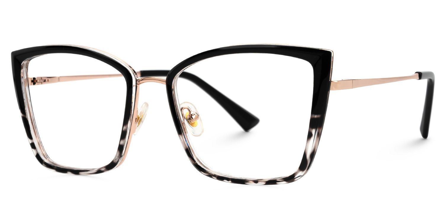 Mariie Butterfly Black Full-Frame Glasses | Zeelool1