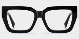 Maddox Black Square Glasses2
