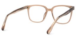 Donnalyn Brown Square Glasses3
