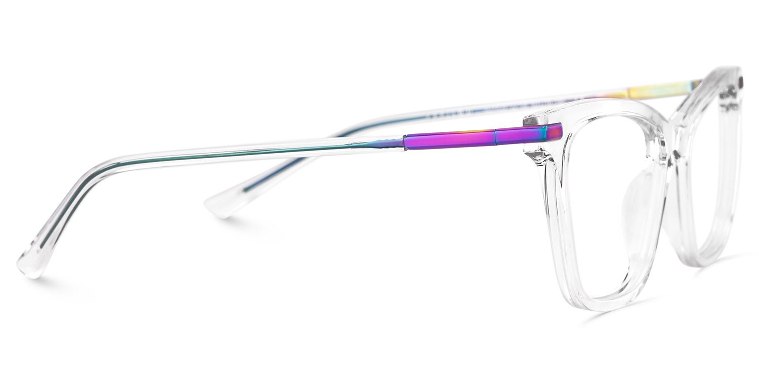 Eliot Rectangle Eyewear with Clears4