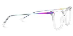Eliot Clear Rectangle Glasses4