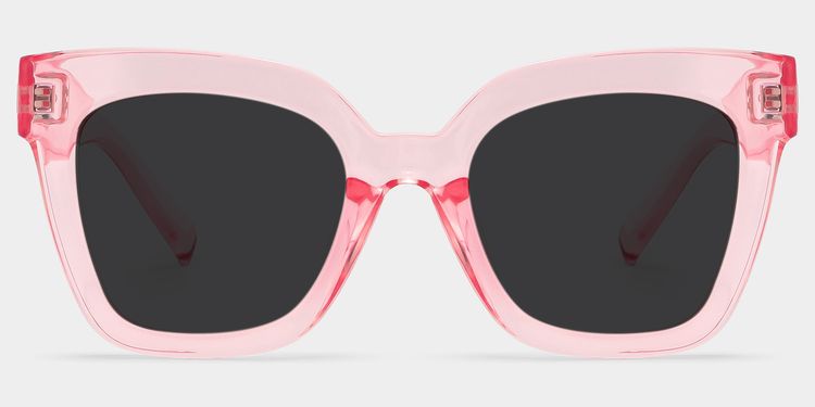 Malcolm Pink Square Sunglasses