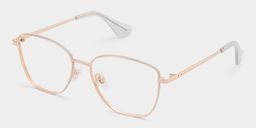 Skyler Rose Gold Butterfly Glasses3