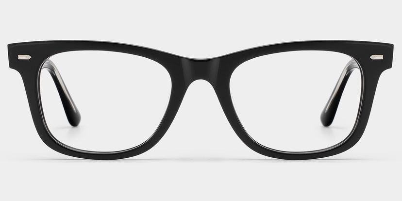 Robert Black Rectangle Glasses