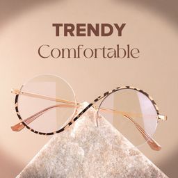 Flozif Tortoise Round Glasses5
