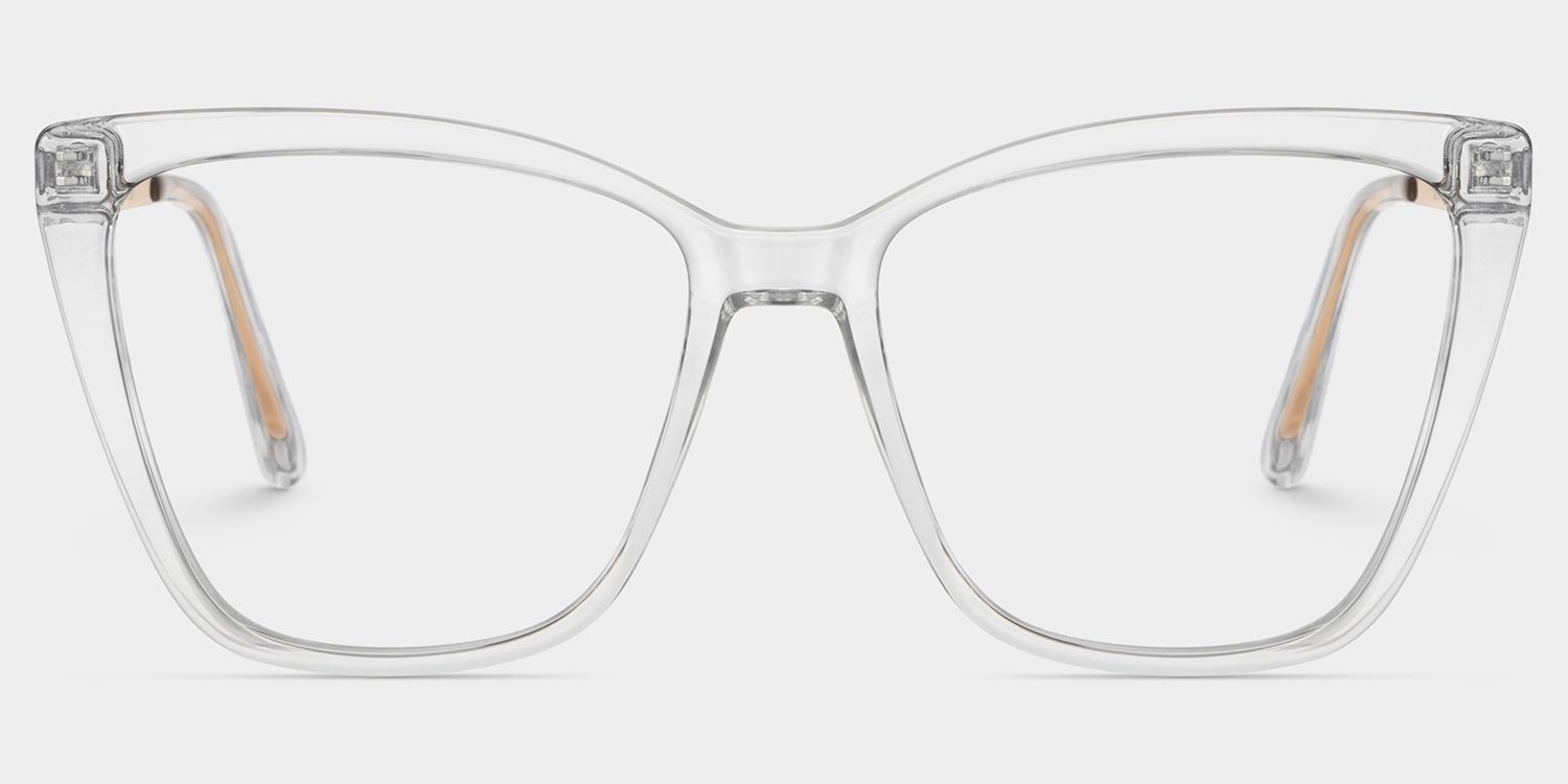 Corlette Square Crysta Eyeglasses and Glasses Frame | ZEELOOL0