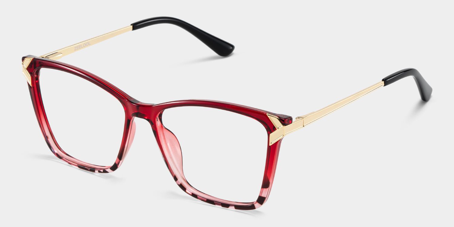 Tricee translucent square Frame glasses Online | ZEELOOL3