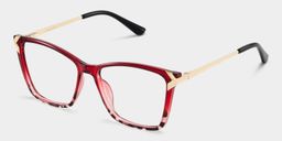 Tricee Two-tone Square Glasses3