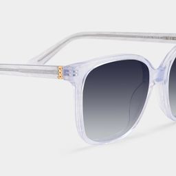 Caroline Clear Square Sunglasses4