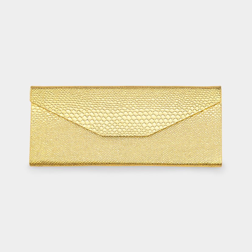 Gold Portable Glasses Storage Bag