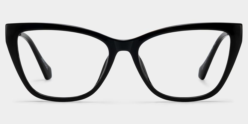 Celeste Black Cat eye Glasses