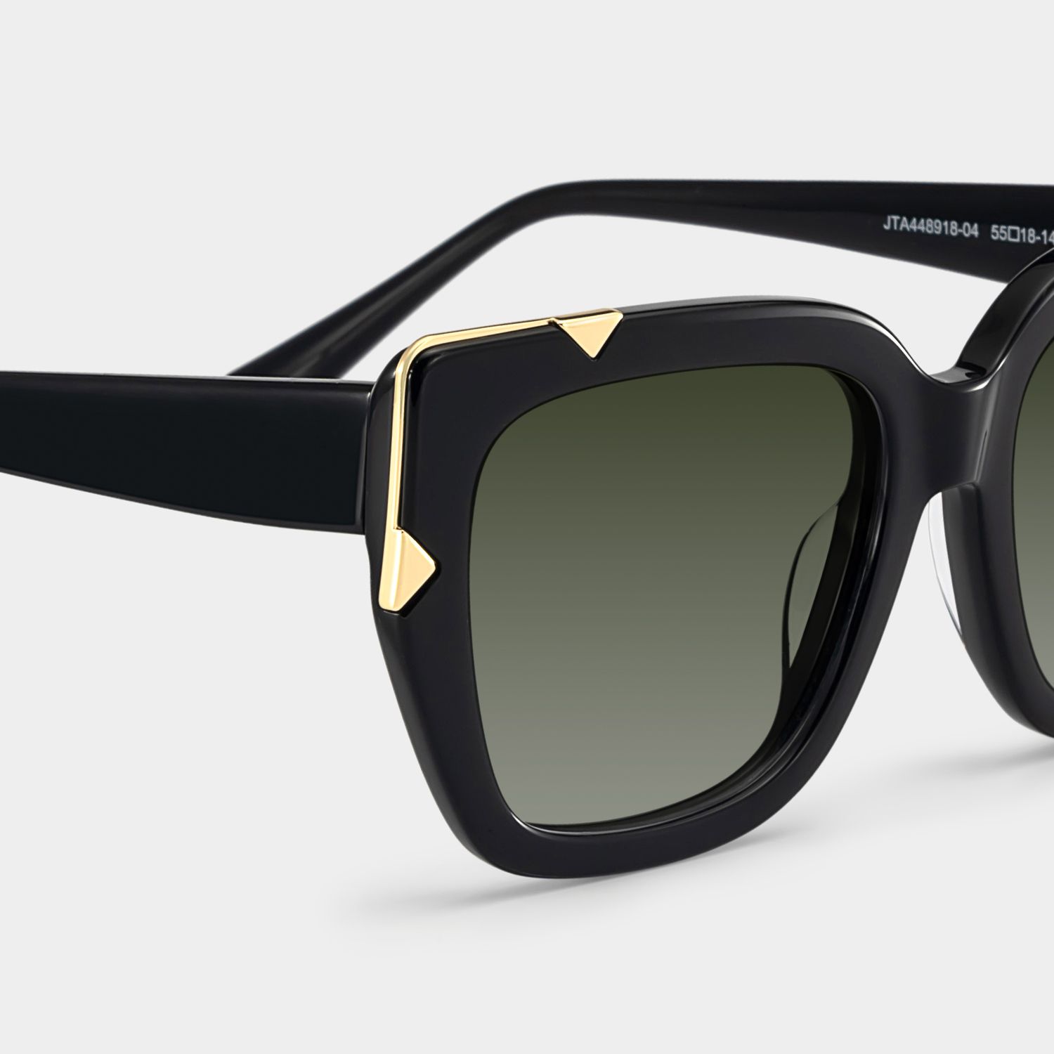 Grace Black Gold Cat Eye Sunglasses to Frame Your Face | ZEELOOL5