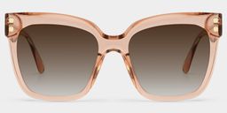 Minguela Beige Square Sunglasses0