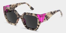 Viva Tortoise Pink Square Sunglasses2