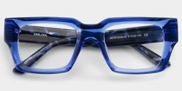 Orson Blue Rectangle Glasses2