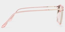 Rodz Flesh-Pink Square Sunglasses3