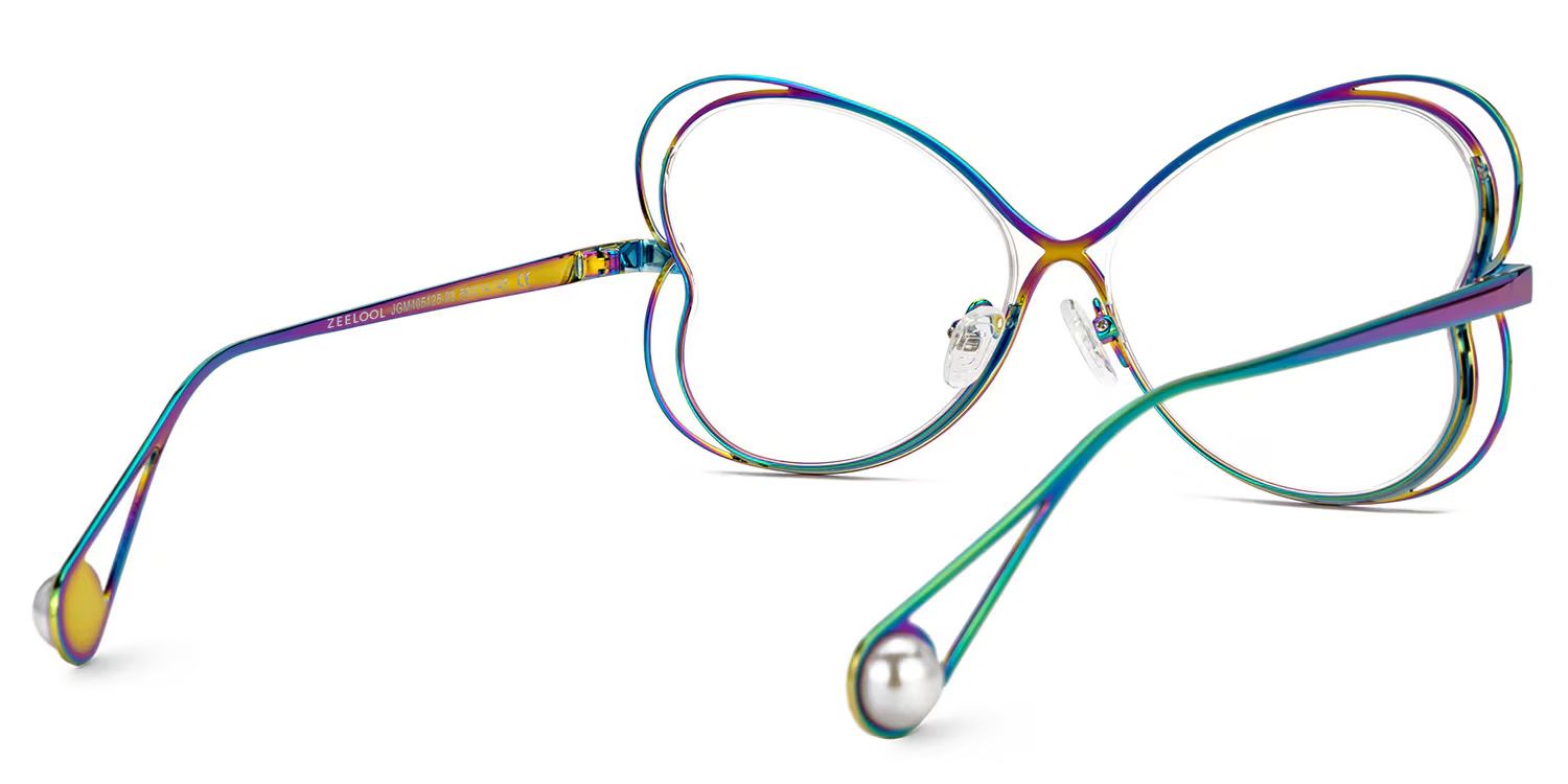 Designer Aretha Glasses in Metal Full-Frame3