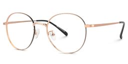 Ringstaff Rose-Gold Round Glasses1