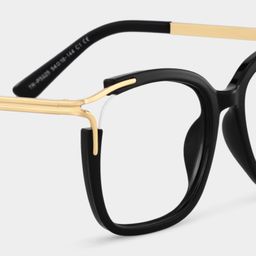 Sidibe Black Square Glasses4