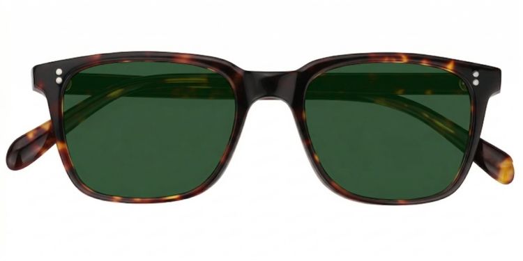 Lamont Tortoise Rectangle Sunglasses