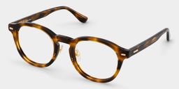 Frances Tortoise Round Glasses3