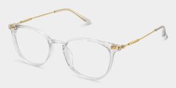 Vilanova Clear Round Glasses2