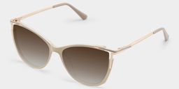 Yomary Khaki Cat eye Sunglasses2