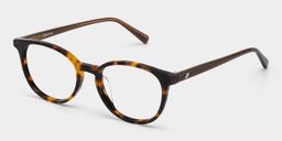 Allison Tortoise Round Glasses3