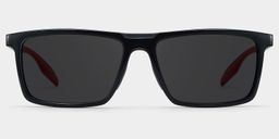 Active Black Rectangle Sunglasses0