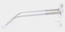 Devon Clear Geometric Glasses4