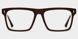 Henry Brown Rectangle Glasses1