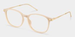 Greene Beige Square Glasses3