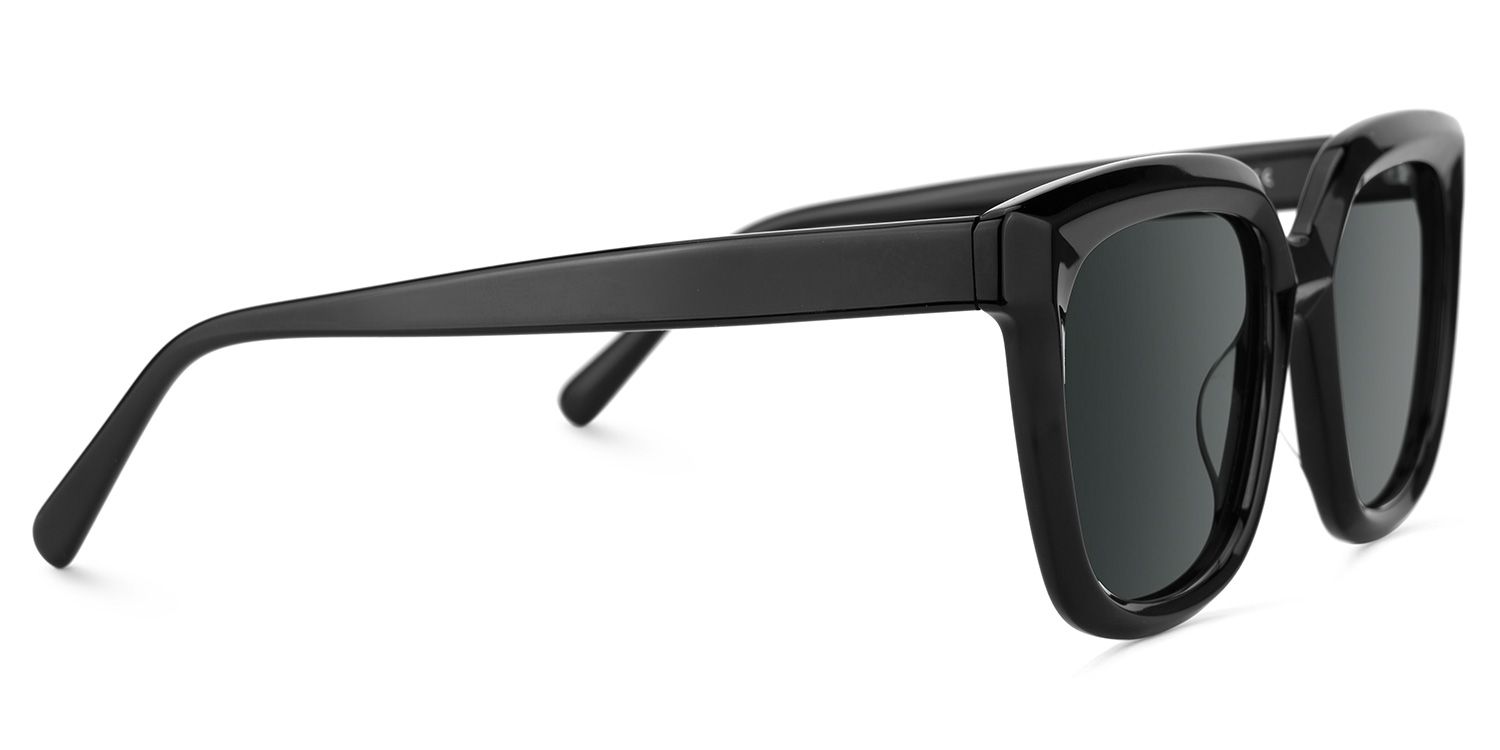 Lark Square Style Black Frame Sunglasses | ZEELOOL3