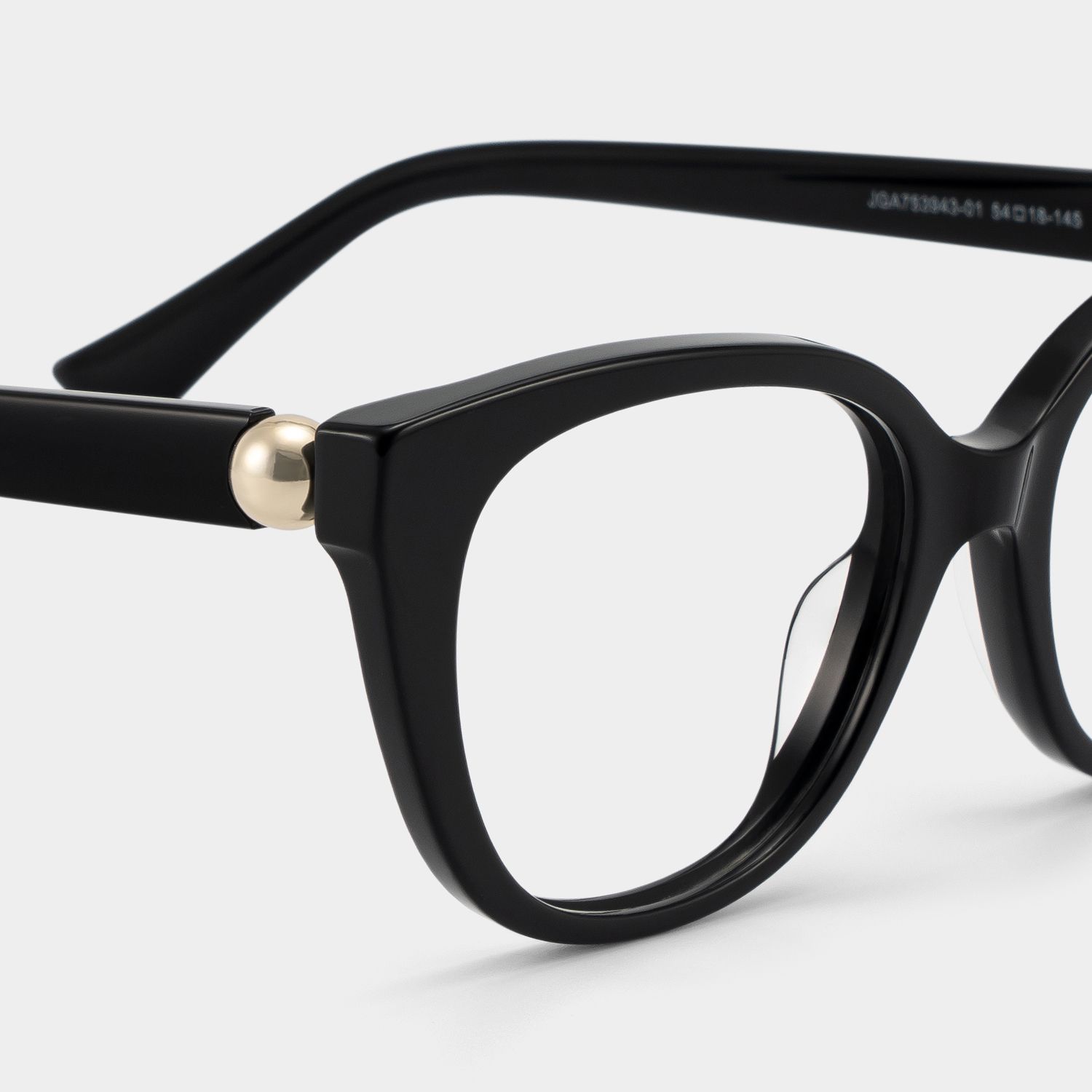 Buy Charlotte Black Cat Eye Frames Glasses Online | ZEELOOL5