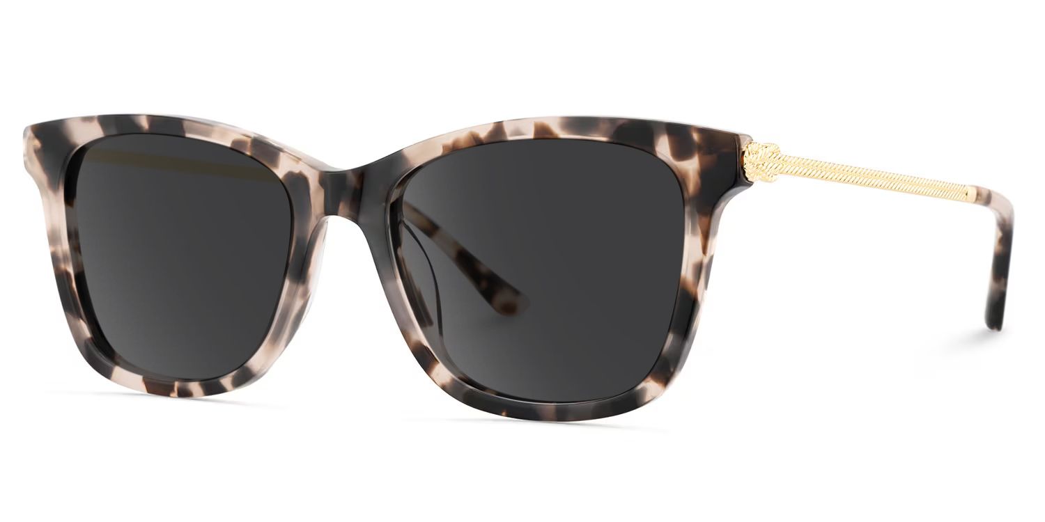 Vibert Rectangle Tortoise Frame Sunglasses Online Sale | ZEELOOL2