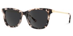 Vibert Tortoise Rectangle Sunglasses2