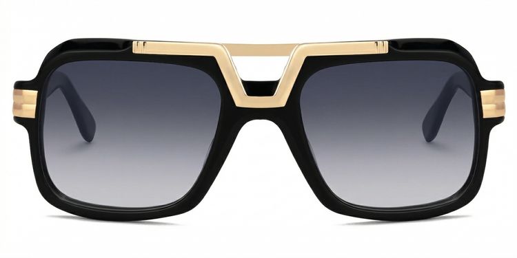 Croswell Black Aviator Sunglasses