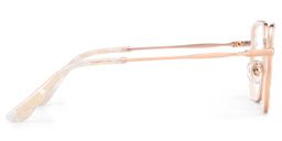 Levi Pearl White Geometric Glasses4